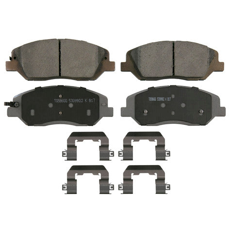Wagner Brake Disc Brake Pad Set P/N:QC1917 Fits: Hyundai Santa Fe 18-17, Hyundai Santa Fe Xl 19-17 - Image 1