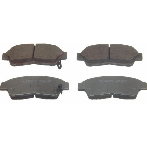 Wagner Brake Disc Brake Pad Set P/N:QC562 Fits: Geo Prizm 97-93, Toyota Camry 01-92, Toyota Celica 97-94, Toyota Corolla 97-93, Toyota Rav4 00-96 - Image 1