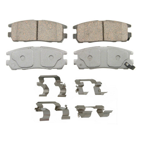 Wagner Brake Disc Brake Pad Set P/N:QC580 Fits: Acura Slx 99-96, Honda Passport 02-00, Isuzu Amigo 1994, Isuzu Axiom 04-02, Isuzu Rodeo 04-01, Isuzu Rodeo 95-93, Isuzu Rodeo Sport 03-01, Isuzu Trooper 02-92, Isuzu Vehicross 01-99 - Image 1
