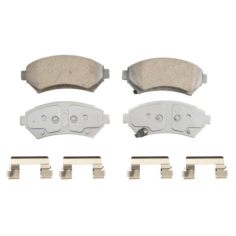 Wagner Brake Disc Brake Pad Set P/N:QC699 Fits: Buick Lesabre 05-00, Cadillac Eldorado 1997, Cadillac Seville 1997, Chevrolet Impala 04-00, Chevrolet Monte Carlo 2000, Oldsmobile Aurora 1997, Pontiac Bonneville 05-00 - Image 1