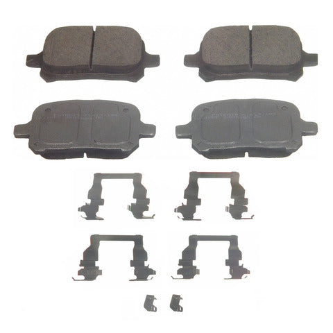 Wagner Brake Disc Brake Pad Set P/N:QC707 Fits: Lexus Es300 01-97, Lexus Rx300 01-99, Toyota Avalon 04-98, Toyota Camry 01-97, Toyota Solara 03-99 - Image 1