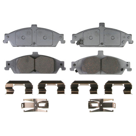 Wagner Brake Disc Brake Pad Set P/N:QC752A Fits: Chevrolet Classic 05-04, Chevrolet Malibu 03-97, Oldsmobile Alero 04-99, Oldsmobile Cutlass 99-97, Pontiac Grand Am 05-99 - Image 1