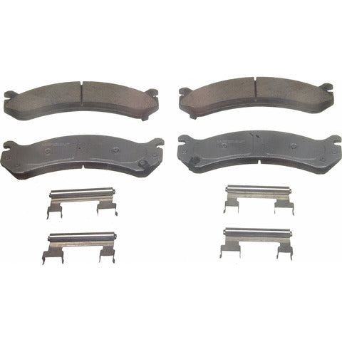 Wagner Brake Disc Brake Pad Set P/N:QC784 Fits: Cadillac Deville, Cadillac Dts, Chevrolet Avalanche 2500, Chevrolet Express 2500, Chevrolet Express 3500, Chevrolet Express 4500, Chevrolet Silverado 1500 Classic, Chevrolet Silverado 1500 Hd - Image 1
