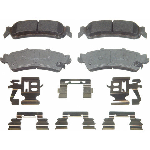 Wagner Brake Disc Brake Pad Set P/N:QC792A Fits: Cadillac 60 Special, Cadillac Commercial Chassis, Cadillac Deville, Cadillac Escalade, Cadillac Escalade Ext, Chevrolet Astro, Chevrolet C1500, Chevrolet Silverado 1500, Chevrolet Suburban 1500 - Image 1