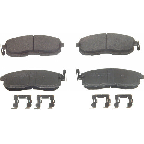 Wagner Brake Disc Brake Pad Set P/N:QC815A Fits: Infiniti I35 04-02, Nissan Altima 06-02, Nissan Cube 14-09, Nissan Maxima 03-01, Nissan Sentra 19-16, Nissan Sentra 2013, Nissan Versa 12-07, Suzuki Sx4 08-07, Suzuki Sx4 Crossover 2012 - Image 1