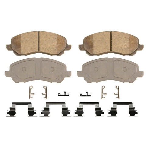 Wagner Brake Disc Brake Pad Set P/N:QC866 Fits: Chrysler 200, Chrysler Sebring, Dodge Avenger, Dodge Caliber, Dodge Stratus, Jeep Compass, Jeep Patriot, Mitsubishi Eclipse, Mitsubishi Galant - Image 1