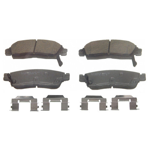 Wagner Brake Disc Brake Pad Set P/N:QC883 Fits: Buick Enclave, Buick Rainier, Cadillac Xts, Chevrolet Ssr, Chevrolet Trailblazer, Chevrolet Trailblazer Ext, Chevrolet Traverse, GMC Acadia - Image 1