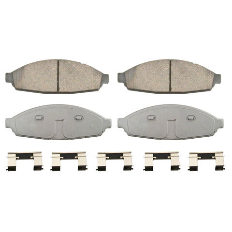 Wagner Brake Disc Brake Pad Set P/N:QC931 Fits: Ford Crown Victoria 11-03, Lincoln Town Car 11-03, Mercury Grand Marquis 11-03, Mercury Marauder 04-03 - Image 1