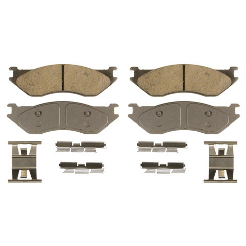 Wagner Brake Disc Brake Pad Set P/N:QC966B Fits: Dodge Durango 06-04, Dodge Ram 1500 08-02 - Image 1