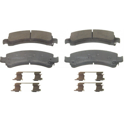Wagner Brake Disc Brake Pad Set P/N:QC974 Fits: Chevrolet Express 2500 20-03, Chevrolet Express 3500 20-98, Chevrolet Express 4500 16-14, GMC Savana 2500 20-03, GMC Savana 3500 18-03, GMC Savana 3500 2020, GMC Savana 4500 16-09 - Image 1