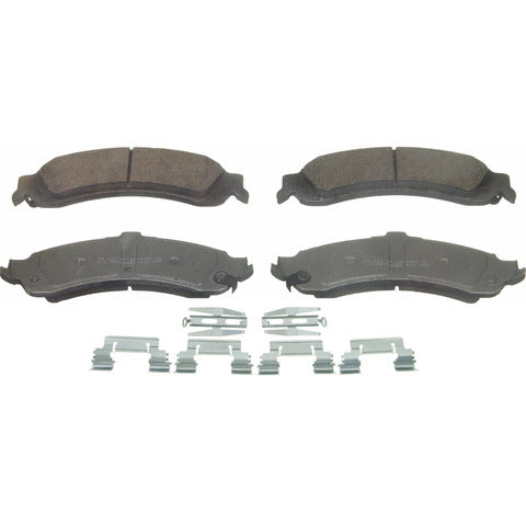 Wagner Brake Disc Brake Pad Set P/N:QC975 Fits: Cadillac Escalade, Cadillac Escalade Esv, Cadillac Escalade Ext, Chevrolet Avalanche 1500, Chevrolet Silverado 1500, Chevrolet Silverado 1500 Classic, Chevrolet Suburban 1500, Chevrolet Tahoe - Image 1