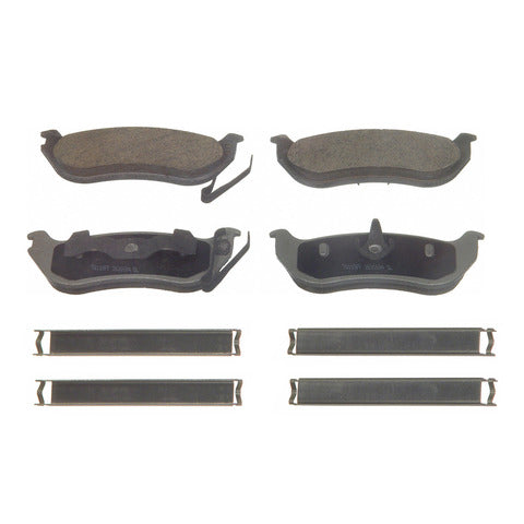 Wagner Brake Disc Brake Pad Set P/N:QC981 Fits: Jeep Liberty 06-02, Jeep Tj 06-03, Jeep Wrangler 06-03 - Image 1