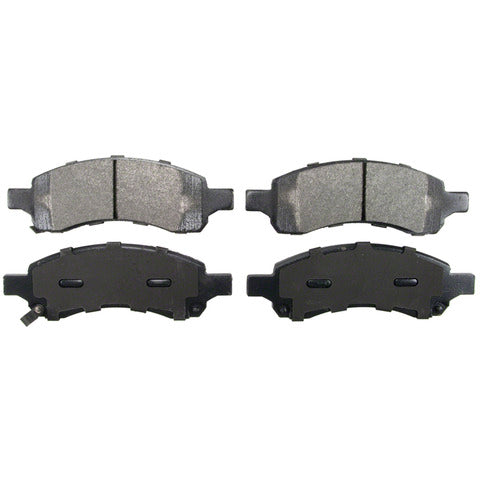 Wagner Brake Disc Brake Pad Set P/N:SX1169 Fits: Buick Rainier 07-06, Chevrolet Colorado 12-09, Chevrolet Trailblazer 09-06, Chevrolet Trailblazer Ext 2006, GMC Canyon 12-09, GMC Envoy 09-06, GMC Envoy Xl 2006, Isuzu Ascender 08-06, Saab 9-7x 09-06 - Image 1
