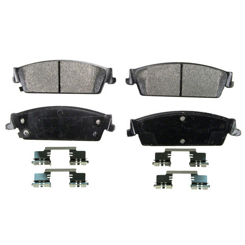 Wagner Brake Disc Brake Pad Set P/N:SX1194 Fits: Cadillac Escalade, Cadillac Escalade Esv, Cadillac Escalade Ext, Chevrolet Avalanche, Chevrolet Silverado 1500, Chevrolet Suburban 1500, Chevrolet Tahoe, GMC Sierra 1500, GMC Yukon, GMC Yukon Xl 1500 - Image 1