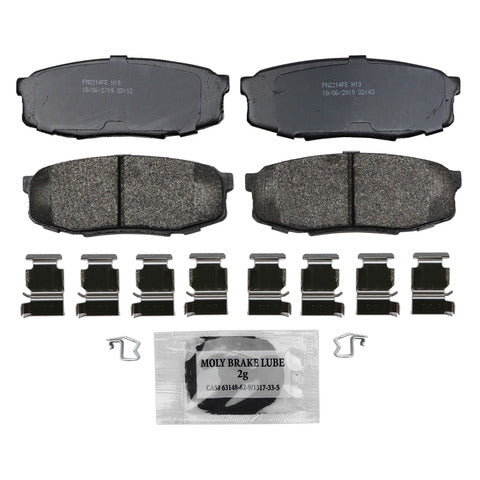 Wagner Brake Disc Brake Pad Set P/N:SX1304 Fits: Lexus Lx570 11-08, Lexus Lx570 19-13, Toyota Land Cruiser 11-08, Toyota Land Cruiser 19-13, Toyota Sequoia 22-08, Toyota Tundra 21-07 - Image 1