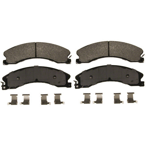 Wagner Brake Disc Brake Pad Set P/N:SX1411 Fits: Chevrolet Express 3500, Chevrolet Express 4500, Chevrolet Silverado 2500 Hd, Chevrolet Silverado 3500 Hd, Chevrolet Suburban 3500 Hd, Ford E-450 Econoline Super Duty, GMC Savana 3500, GMC Savana 4500 - Image 1