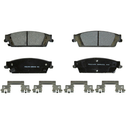 Wagner Brake Disc Brake Pad Set P/N:SX1707 Fits: Cadillac Escalade, Cadillac Escalade Esv, Chevrolet Silverado 1500, Chevrolet Silverado 1500 Ld, Chevrolet Suburban, Chevrolet Tahoe, GMC Sierra 1500, GMC Sierra 1500 Limited, GMC Yukon, GMC Yukon Xl - Image 1