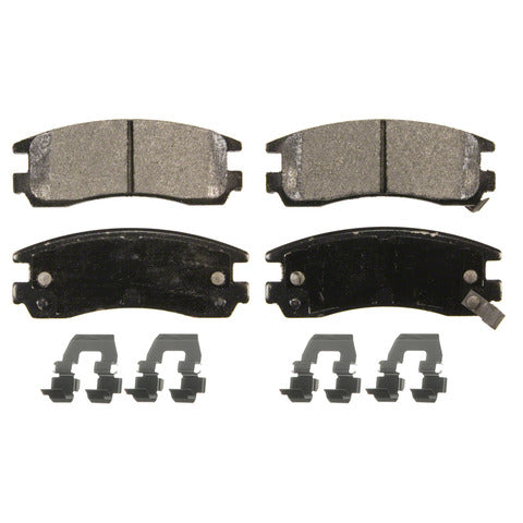 Wagner Brake Disc Brake Pad Set P/N:SX698 Fits: Buick Allure, Buick Century, Buick Lacrosse, Buick Regal, Chevrolet Impala, Chevrolet Monte Carlo, Chevrolet Venture, Oldsmobile Alero, Oldsmobile Intrigue, Pontiac Grand Am - Image 1