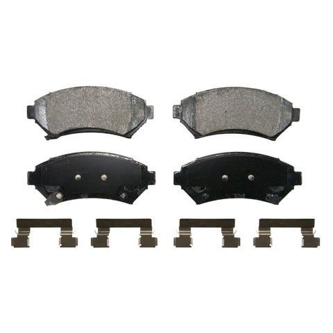 Wagner Brake Disc Brake Pad Set P/N:SX699 Fits: Buick Lesabre 05-00, Cadillac Eldorado 1997, Cadillac Seville 1997, Chevrolet Impala 04-00, Chevrolet Monte Carlo 2000, Oldsmobile Aurora 1997, Pontiac Bonneville 05-00 - Image 1