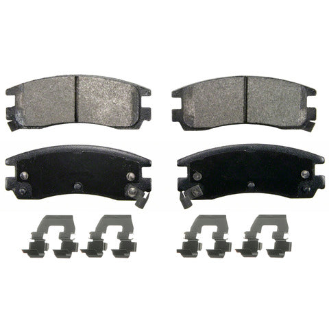Wagner Brake Disc Brake Pad Set P/N:SX714 Fits: Buick Lesabre, Buick Park Avenue, Buick Regal, Buick Riviera, Cadillac Allante, Cadillac Deville, Cadillac Eldorado, Cadillac Seville - Image 1