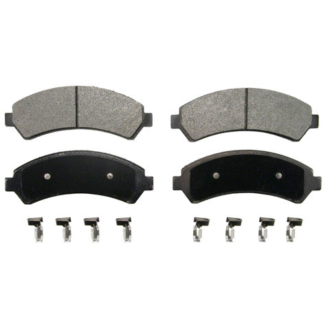 Wagner Brake Disc Brake Pad Set P/N:SX726 Fits: Chevrolet Blazer 05-97, Chevrolet S10 04-98, GMC Jimmy 05-97, GMC Sonoma 04-98, Isuzu Hombre 00-98, Oldsmobile Bravada 01-97 - Image 1
