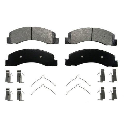 Wagner Brake Disc Brake Pad Set P/N:SX756 Fits: Ford Excursion 05-00, Ford F-250 1999, Ford F-250 Super Duty 04-99, Ford F-350 Super Duty 04-99 - Image 1
