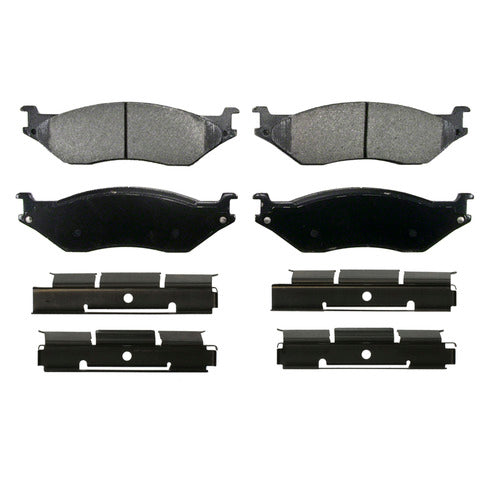 Wagner Brake Disc Brake Pad Set P/N:SX777 Fits: Ford E-550 Econoline Super Duty 2002, Ford E-550 Super Duty 2003, Ford F-450 Super Duty 04-99, Ford F-53 Motorhome Chassis 04-99, Ford F-53 Motorhome Chassis 07-06, Ford F-550 Super Duty 04-99 - Image 1