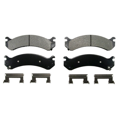 Wagner Brake Disc Brake Pad Set P/N:SX784 Fits: Cadillac Deville, Cadillac Dts, Chevrolet Avalanche 2500, Chevrolet C2500, Chevrolet Express 2500, Chevrolet Express 3500, Chevrolet Express 4500, Chevrolet K2500, Chevrolet Silverado 1500 Classic - Image 1