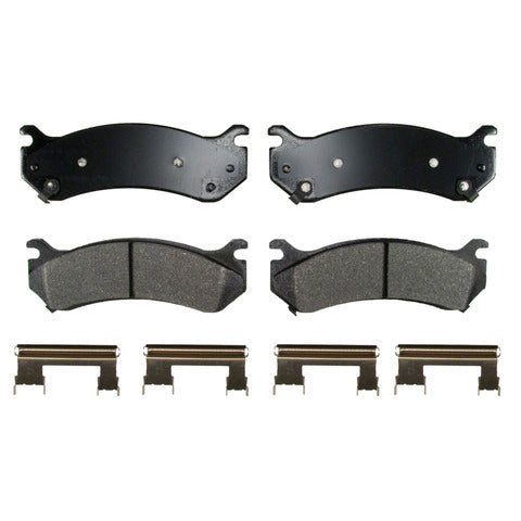 Wagner Brake Disc Brake Pad Set P/N:SX785 Fits: Cadillac Escalade, Cadillac Escalade Esv, Cadillac Escalade Ext, Chevrolet Astro, Chevrolet Avalanche 1500, Chevrolet Avalanche 2500, Chevrolet C2500, Chevrolet Express 1500, Chevrolet Express 2500 - Image 1