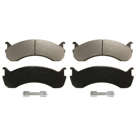 Wagner Brake Disc Brake Pad Set P/N:SX786A Fits: Blue Bird All American Fe, Blue Bird Commercial Bus, Blue Bird Tc1000, Blue Bird Tc2000, Ford F-53 Motorhome Chassis, Ford F-59 Commercial Stripped Chassis, Ford F-650, Ford F-750 - Image 1