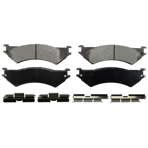 Wagner Brake Disc Brake Pad Set P/N:SX802 Fits: Ford E-150 2007, Ford E-250 07-03, Ford E-250 Econoline 02-99, Ford E-350 Club Wagon 05-03, Ford E-350 Econoline 1998, Ford E-350 Econoline Club Wagon 02-98, Ford E-350 Super Duty 07-99 - Image 1