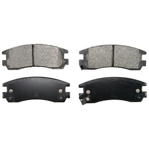 Wagner Brake Disc Brake Pad Set P/N:SX814 Fits: Buick Rendezvous 07-02, Chevrolet Impala 05-00, Chevrolet Monte Carlo 01-00, Chevrolet Venture 05-02, Oldsmobile Silhouette 04-02, Pontiac Aztek 05-01, Pontiac Montana 04-02 - Image 1