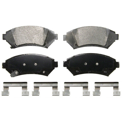 Wagner Brake Disc Brake Pad Set P/N:SX818 Fits: Buick Century, Buick Lesabre, Buick Park Avenue, Buick Regal, Buick Riviera, Cadillac Deville, Cadillac Eldorado, Cadillac Seville, Chevrolet Impala, Chevrolet Monte Carlo - Image 1