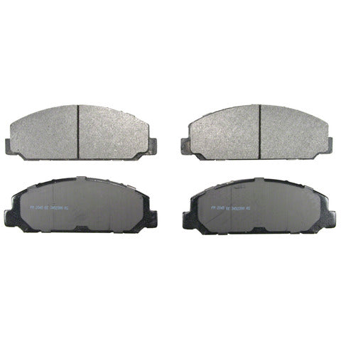 Wagner Brake Disc Brake Pad Set P/N:SX827 Fits: Chevrolet Lcf 4500, Chevrolet Lcf 4500xd, Chevrolet Lcf 5500hd, Chevrolet Lcf 5500xd, Chevrolet W3500 Tiltmaster, Chevrolet W4500 Tiltmaster, Chevrolet W5500 Tiltmaster, Chevrolet W5500hd Tiltmaster - Image 1