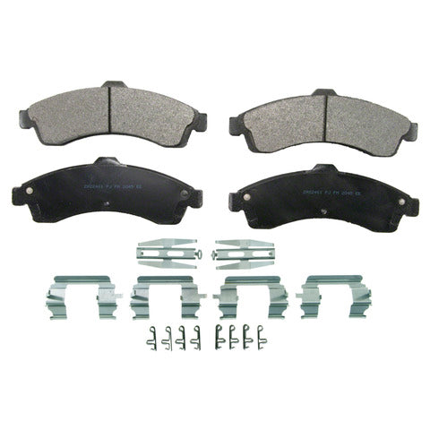 Wagner Brake Disc Brake Pad Set P/N:SX882 Fits: Buick Rainier, Chevrolet Ssr, Chevrolet Trailblazer, Chevrolet Trailblazer Ext, GMC Envoy, GMC Envoy Xl, GMC Envoy Xuv, Isuzu Ascender, Oldsmobile Bravada, Saab 9-7x - Image 1