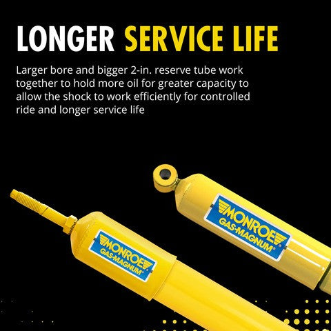 Monroe Shocks & Struts Suspension Shock Absorber P/N:66208 Fits: Peterbilt 335 10-05, Peterbilt 337 14-10, Peterbilt 348 18-10 - Image 2