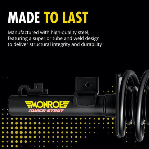 Monroe Shocks & Struts Suspension Strut and Coil Spring Assembly P/N:183015 Fits: Mazda 3 18-14 - Image 1