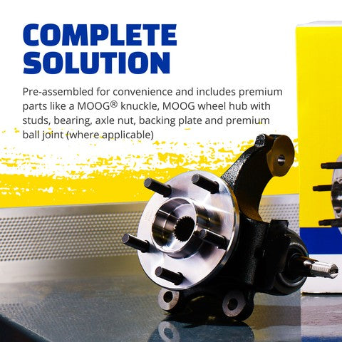MOOG Hub Assemblies Suspension Knuckle Assembly,Wheel Bearing and Hub Assembly P/N:LK019 Fits: Toyota Camry 01-92 - Image 8