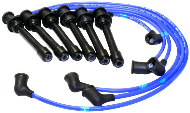 NGK Spark Plug Wire Set P/N:RC-XX91 Fits: Hyundai Santa Fe 06-01, Hyundai Sonata 05-99, Hyundai Tiburon 08-03, Kia Magentis 06-01, Kia Optima 06-01 - Image 1