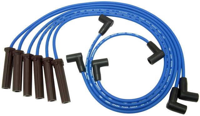 NGK Spark Plug Wire Set P/N:RC-GMX084 Fits: Buick Century, Buick Rendezvous, Chevrolet Impala, Chevrolet Lumina, Chevrolet Malibu, Chevrolet Monte Carlo, Chevrolet Venture, Oldsmobile Alero, Oldsmobile Silhouette, Pontiac Aztek - Image 1