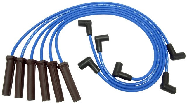 NGK Spark Plug Wire Set P/N:RC-GMX088 Fits: Chevrolet Malibu 2000, Oldsmobile Alero 2000, Pontiac Grand Am 2000 - Image 1