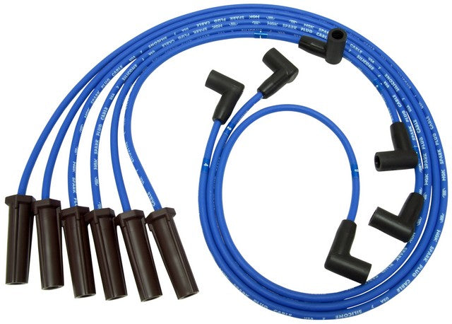 NGK Spark Plug Wire Set P/N:RC-GMX085 Fits: Buick Allure 09-05, Buick Lacrosse 09-05, Buick Lucerne 08-07, Buick Regal 04-97, Chevrolet Impala 05-00, Chevrolet Lumina 01-00, Chevrolet Monte Carlo 05-00, Pontiac Grand Prix 08-97 - Image 1