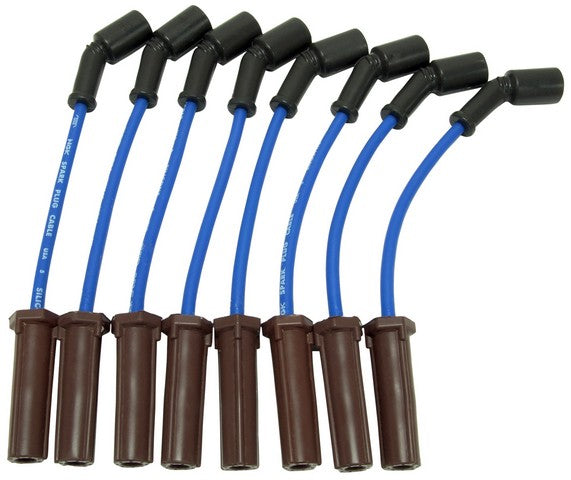 NGK Spark Plug Wire Set P/N:RC-GMX091 Fits: Cadillac Escalade, Cadillac Escalade Esv, Cadillac Escalade Ext, Chevrolet Avalanche 1500, Chevrolet Silverado 1500, Chevrolet Silverado 1500 Classic, Chevrolet Silverado 1500 Hd - Image 1