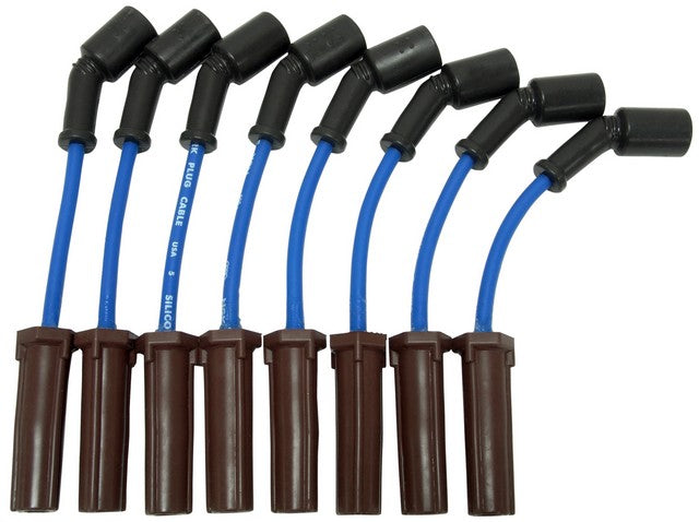 NGK Spark Plug Wire Set P/N:RC-GMX090 Fits: Cadillac Cts 05-04, Chevrolet Camaro 02-98, Chevrolet Corvette 04-97, Pontiac Firebird 02-98, Pontiac Gto 2004 - Image 1