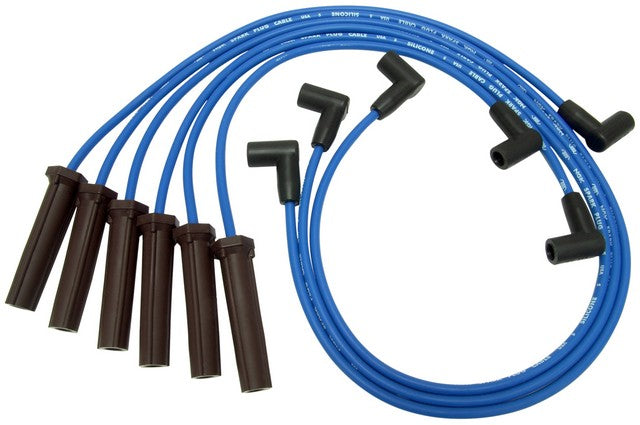 NGK Spark Plug Wire Set P/N:RC-GMX066 Fits: Buick Century 1996, Oldsmobile Cutlass Ciera 1996 - Image 1