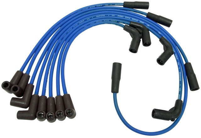 NGK Spark Plug Wire Set P/N:RC-GMX075 Fits: Buick Commercial Chassis 1996, Buick Roadmaster 1996, Cadillac Commercial Chassis 1996, Cadillac Fleetwood 1996, Chevrolet Caprice 1996, Chevrolet Impala 1996 - Image 1