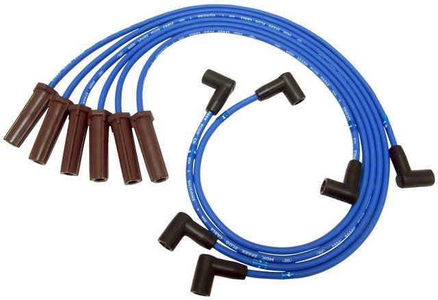 NGK Spark Plug Wire Set P/N:RC-GMX067 Fits: Buick Park Avenue 99-96, Buick Riviera 99-96, Oldsmobile Lss 99-96, Pontiac Bonneville 99-96 - Image 1