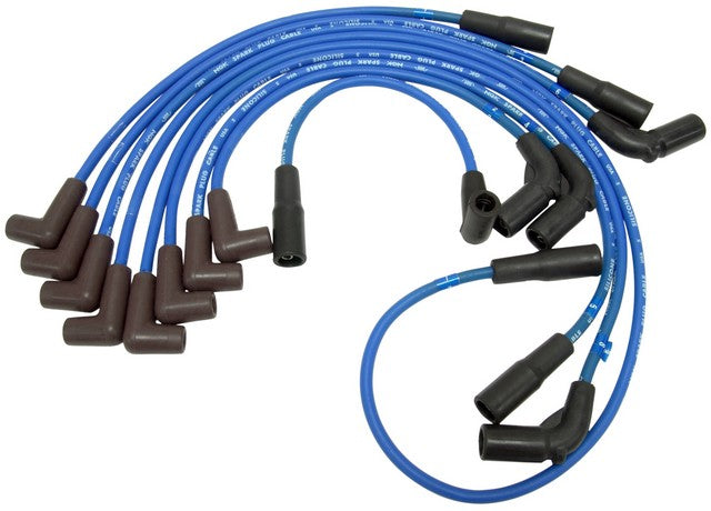 NGK Spark Plug Wire Set P/N:RC-GMX049 Fits: Buick Commercial Chassis 95-94, Buick Roadmaster 95-94, Cadillac Commercial Chassis 95-94, Cadillac Fleetwood 95-94, Chevrolet Caprice 95-94, Chevrolet Commercial Chassis 1994, Chevrolet Impala 95-94 - Image 1
