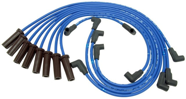 NGK Spark Plug Wire Set P/N:RC-GMZ044 Fits: Chevrolet C2500, Chevrolet C2500 Suburban, Chevrolet C3500, Chevrolet C3500hd, Chevrolet G30, Chevrolet K2500, Chevrolet K2500 Suburban, Chevrolet K3500, Chevrolet P30, Chevrolet R2500 Suburban - Image 1
