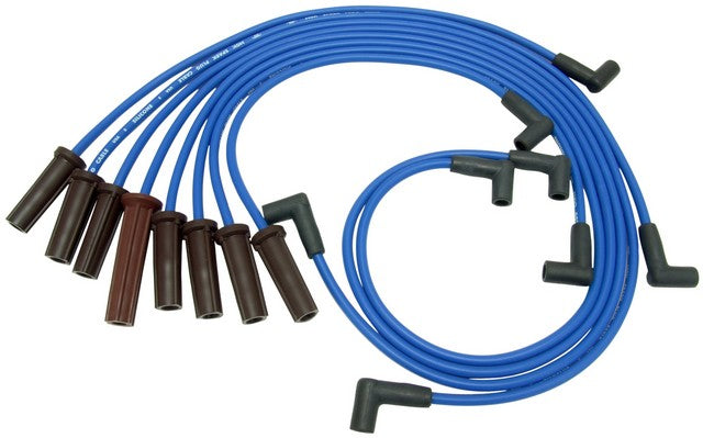 NGK Spark Plug Wire Set P/N:RC-GMZ042 Fits: Cadillac 60 Special 1993, Cadillac Allante 92-89, Cadillac Commercial Chassis 93-90, Cadillac Deville 95-90, Cadillac Eldorado 93-90, Cadillac Fleetwood 92-90, Cadillac Seville 93-90 - Image 1